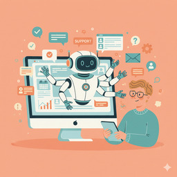 Ilustrasi Assistant Support